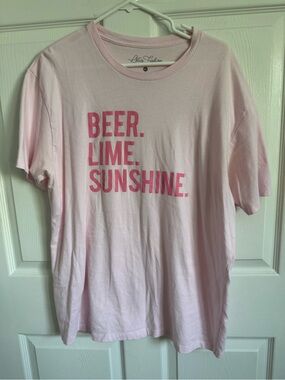 Beer.
Lime.
Sunshine.

T-Shirt